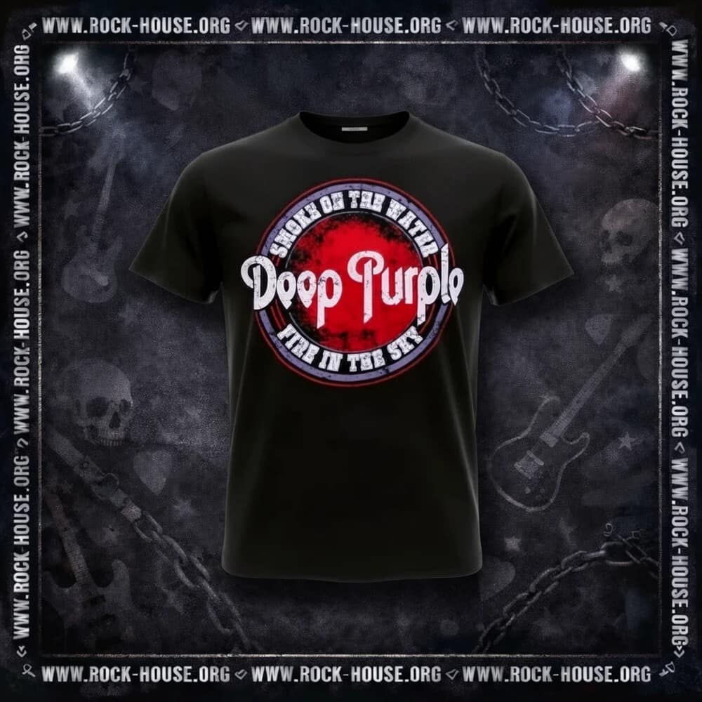 Футболка Deep Purple - Smoke On The Water — Футболки