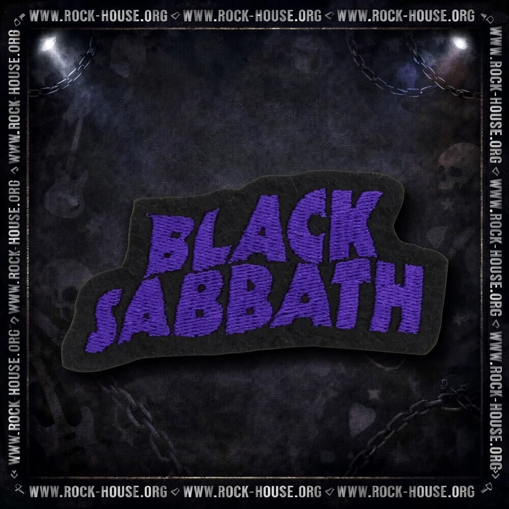 Нашивка Black Sabbath - с логотипом — фото товара