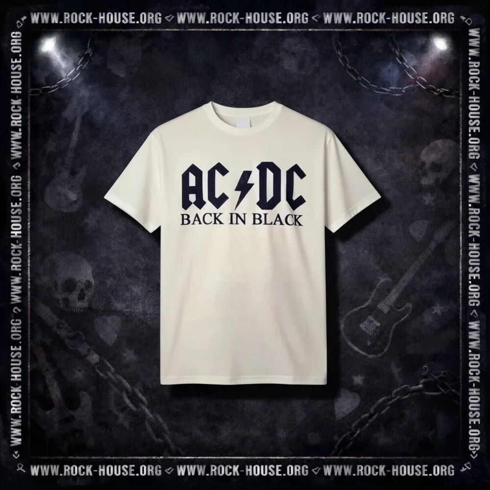 Футболка AC/DC с логотипом — фото товара