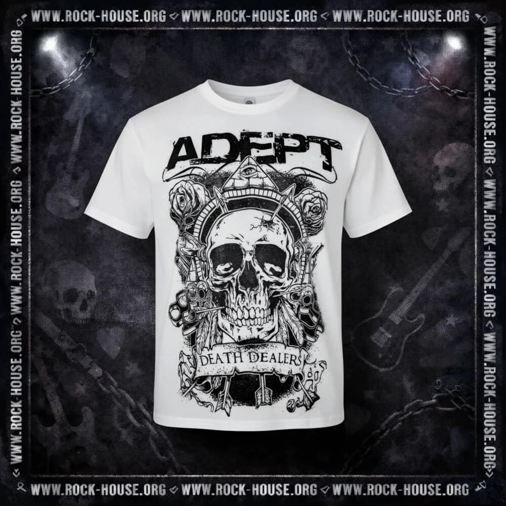 Футболка Adept Death Dealers White Vintage — Футболки