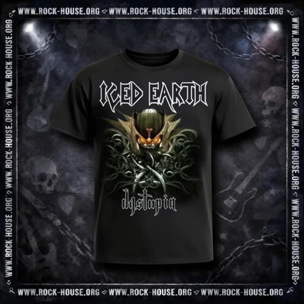 Футболка Iced Earth - Dystopia — Футболки