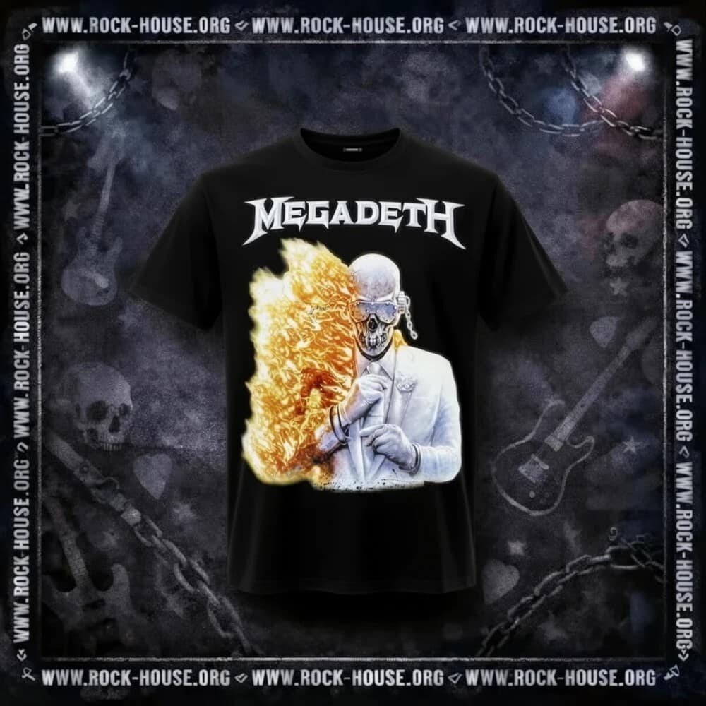 Футболка Megadeth This Was Our Life 2026 — Футболки