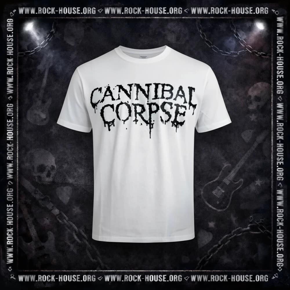Футболка Cannibal Corpse | черный логотип — Футболки
