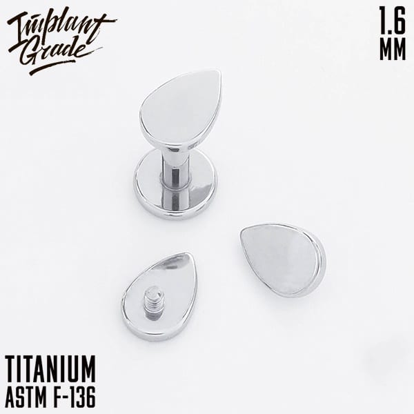 НАКРУТКА DROP IMPLANT GRADE 1.6 ММ ТИТАН — фото товара