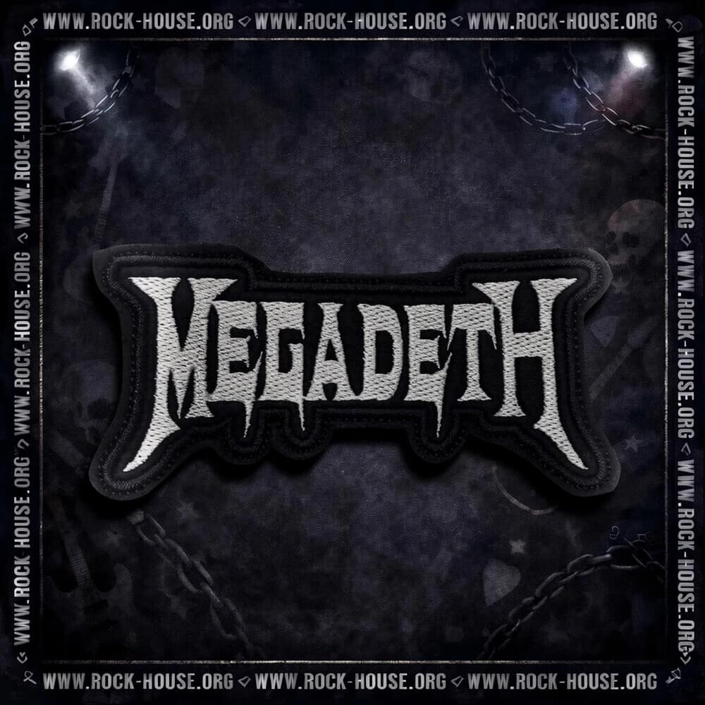 Нашивка Megadeth с логотипом — Нашивки