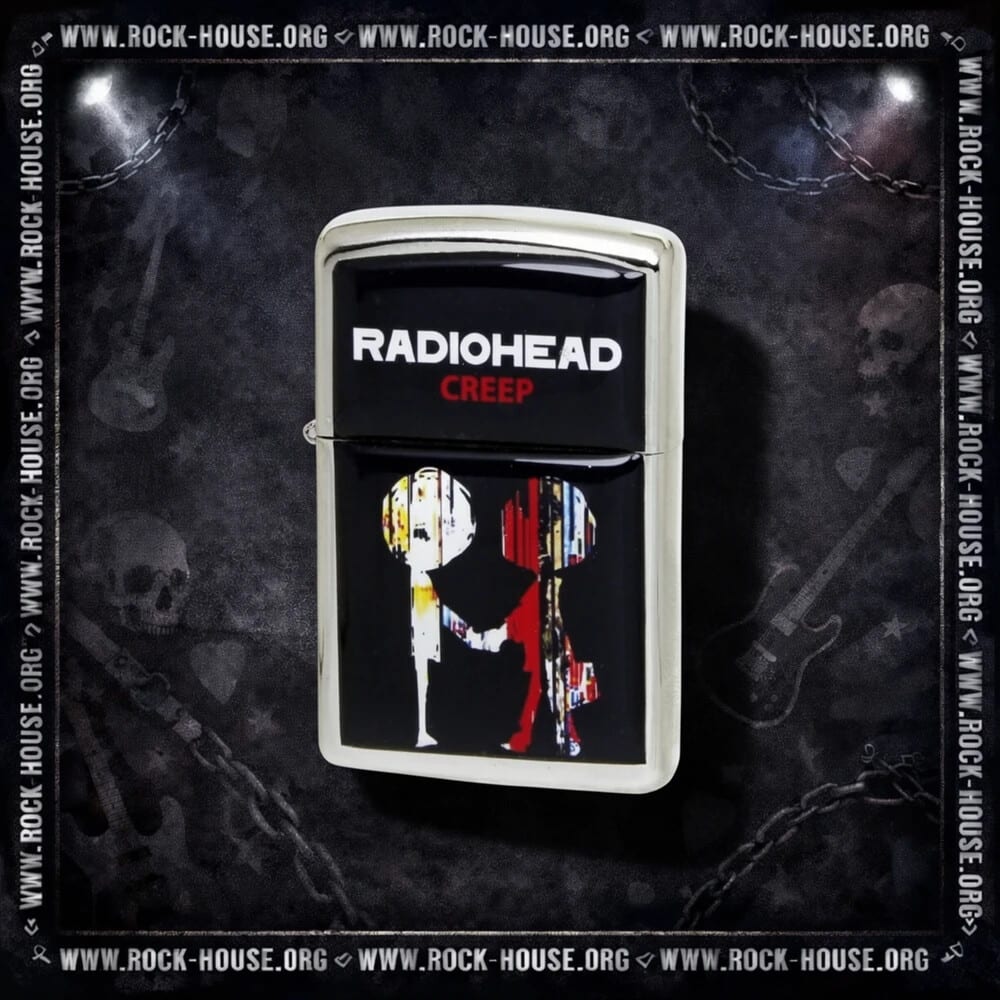 Зажигалка сувенирная Radiohead creep — фото товара