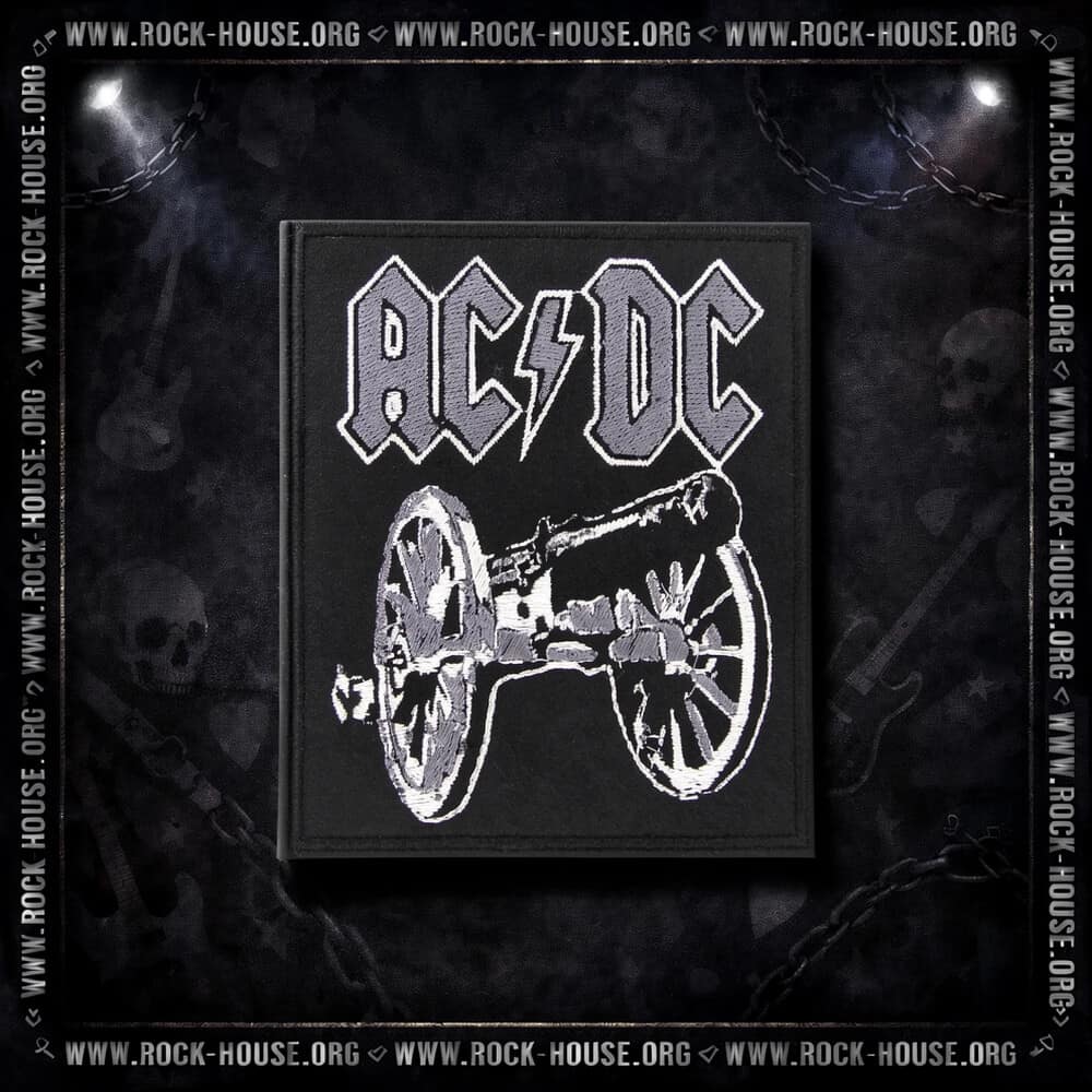 Нашивка AC/DC | пушка — Нашивки
