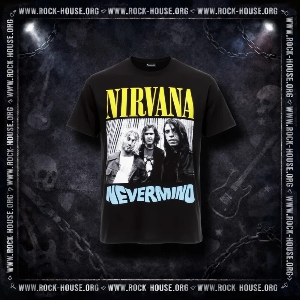 Футболка Nirvana Nevermind — фото товара