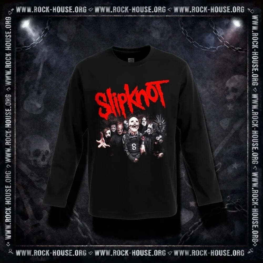 Лонгслив Slipknot Des Moines - Iowa группа — фото товара