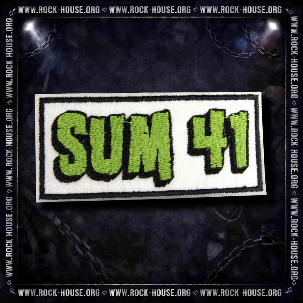 Нашивка Sum-41 — фото товара