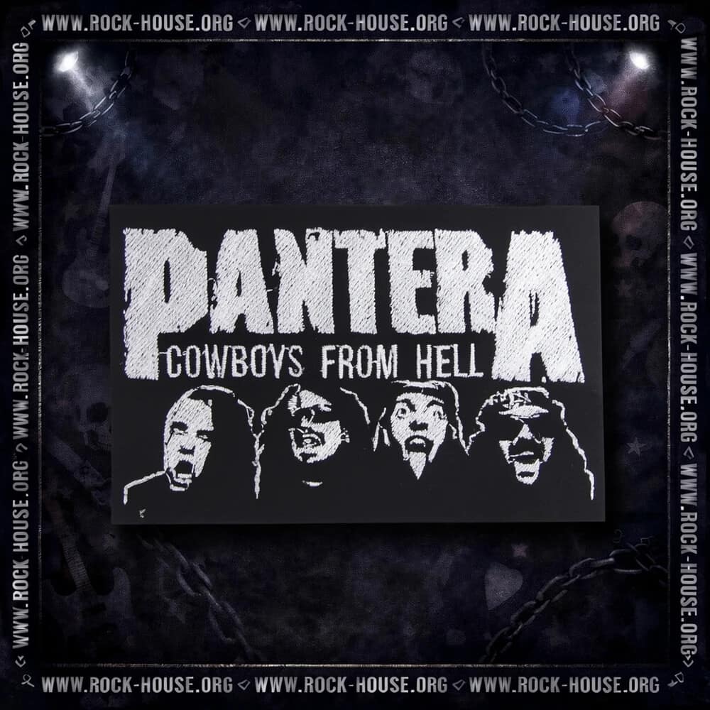 Нашивка Pantera группа — Нашивки