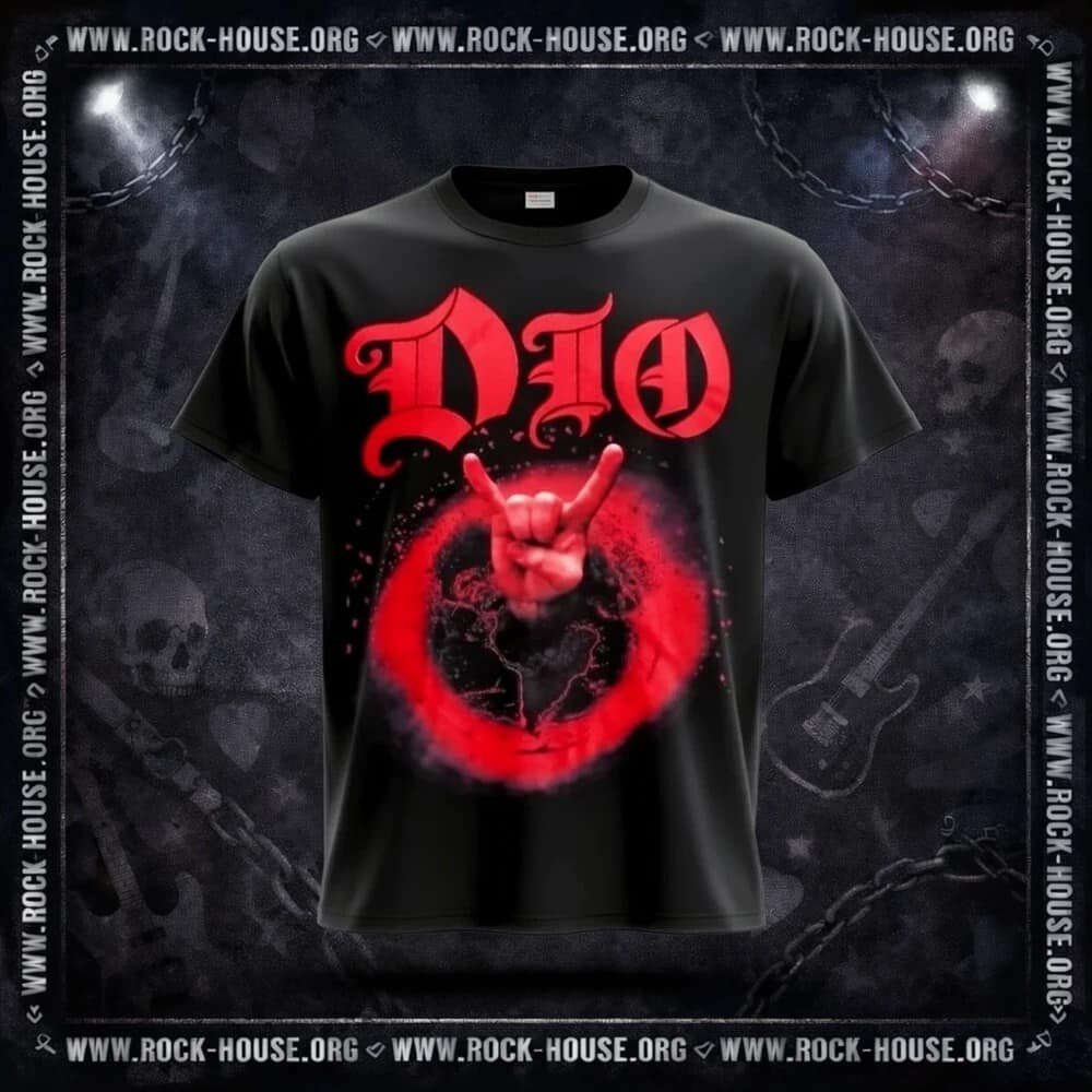 Футболка Dio - We Rock — Футболки