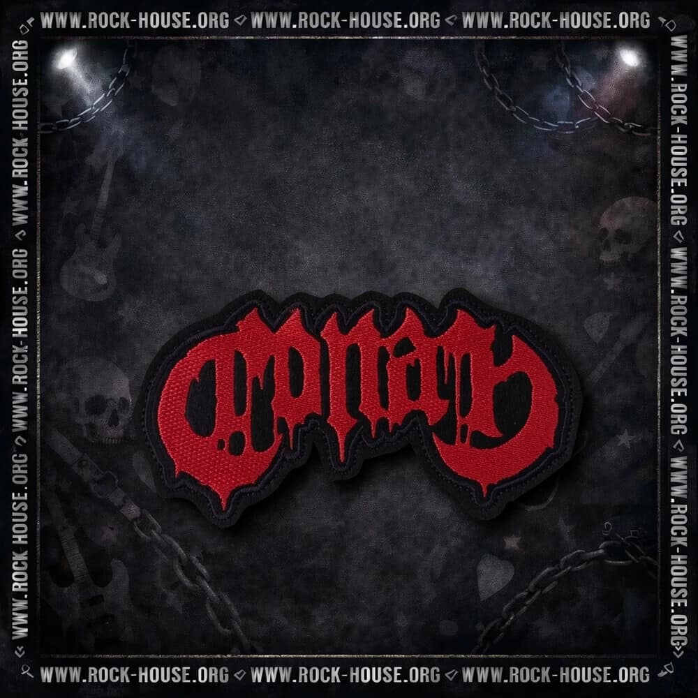 Нашивка Conan Red Logo patch — Нашивки