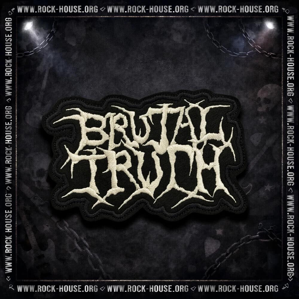 Нашивка Brutal Truth с логотипом — Нашивки
