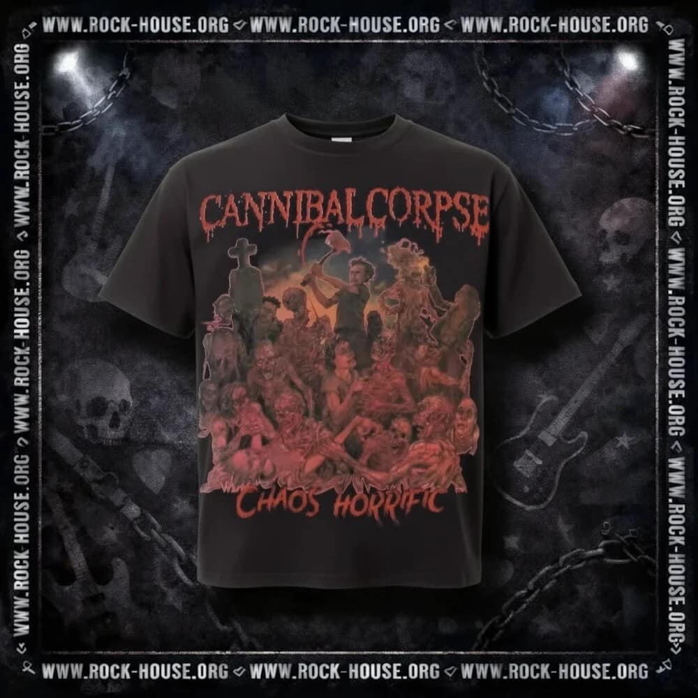 Футболка Cannibal Corpse - Chaos Horrific — Футболки