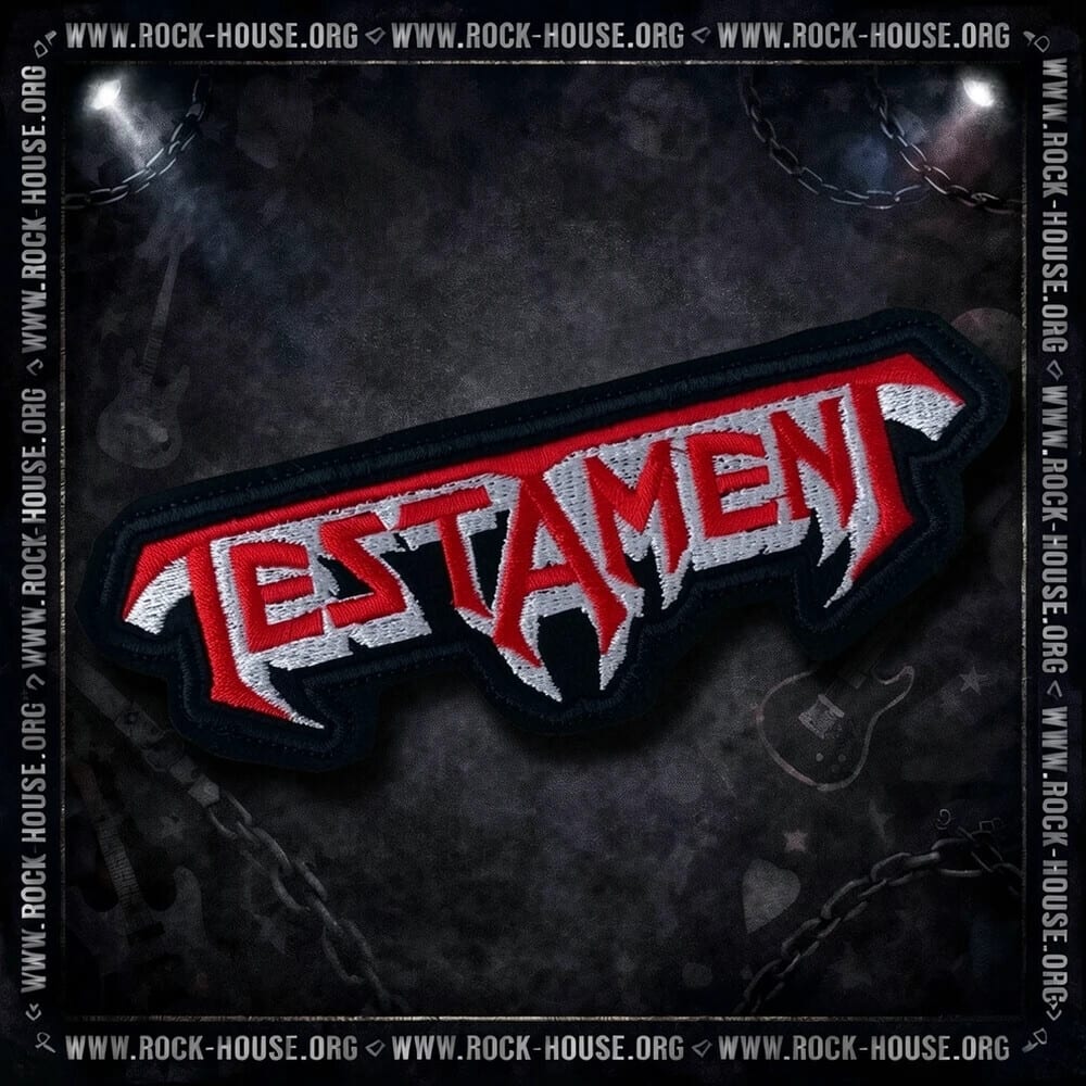 Нашивка Testament logo patch — фото товара