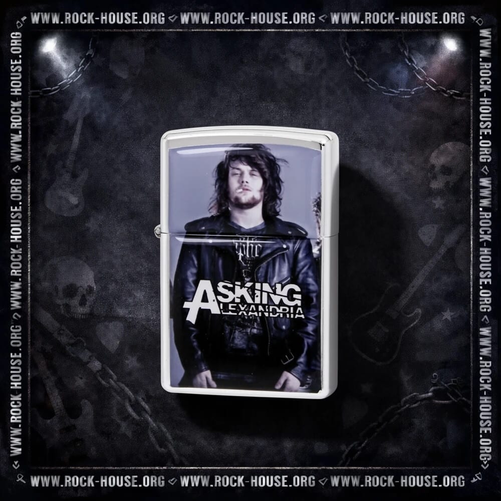 Зажигалка сувенирная Asking Alexandria Danny Worsnop — фото товара