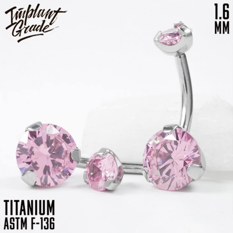 Банан Pure Pink Implant Grade 1.6 мм титан — Банан