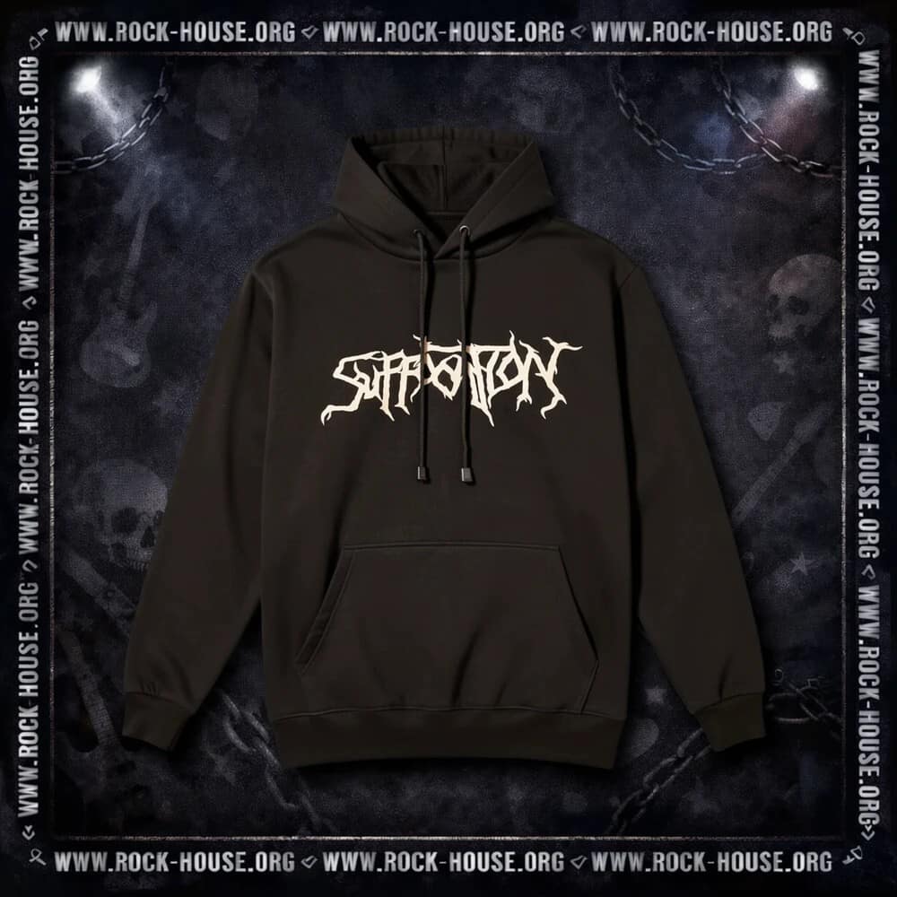 Толстовка Suffocation с логотипом — Толстовки