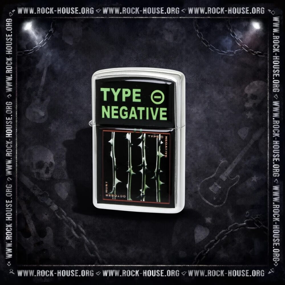 Зажигалка сувенирная Type O Negative October Rust — фото товара