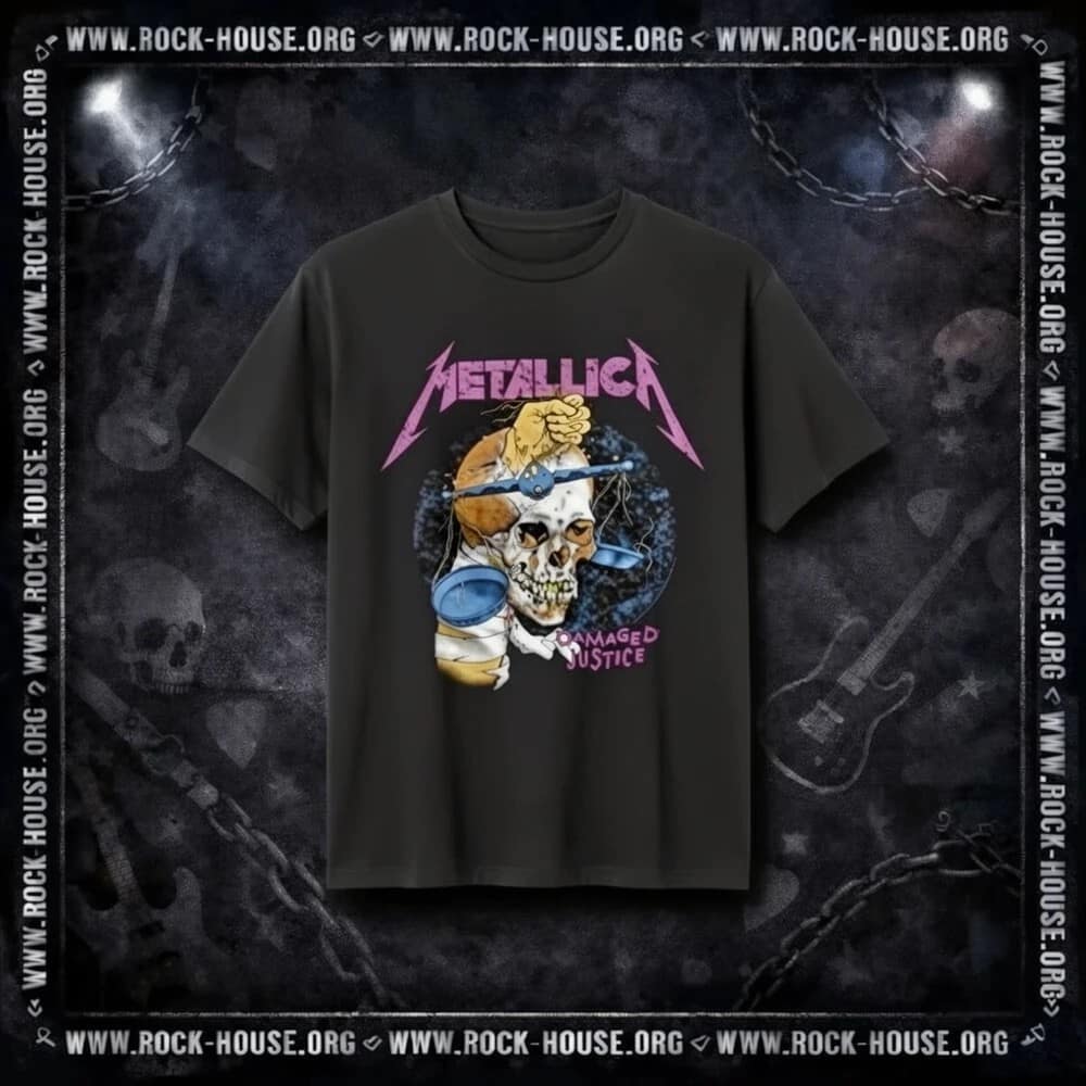 Футболка Metallica Damaged Justice — Футболки