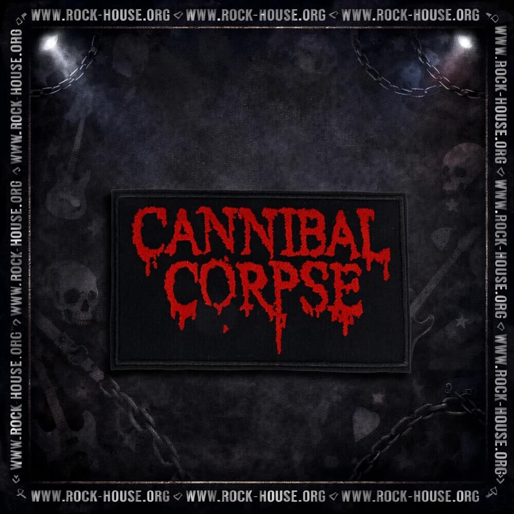Нашивка Cannibal Corpse | новый логотип — Нашивки