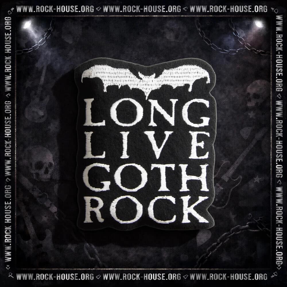 Нашивка Long live goth rock — Нашивки