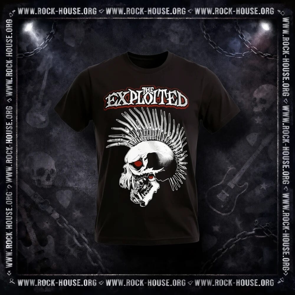 Футболка The Exploited 40 years of chaos — фото товара