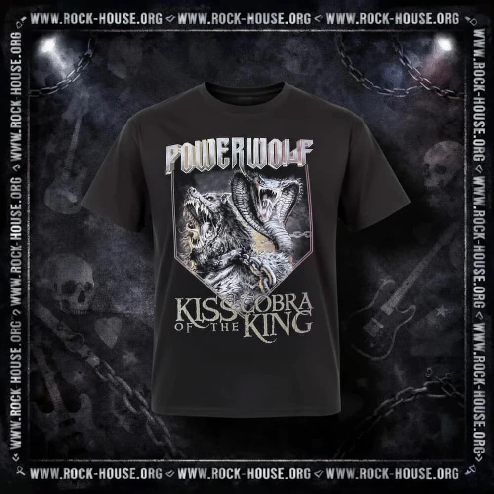 Футболка Powerwolf Kiss of the Cobra King — Футболки