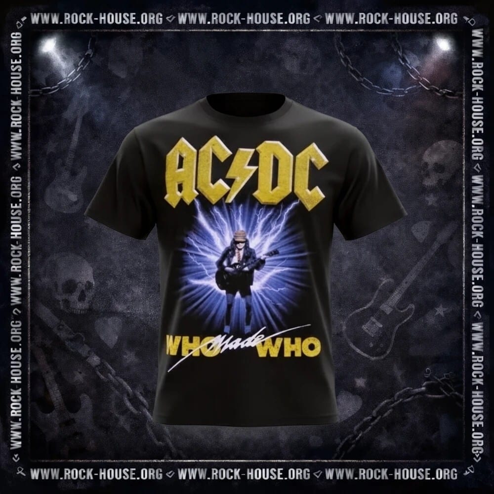 Футболка AC/DC Who Made Who — фото товара