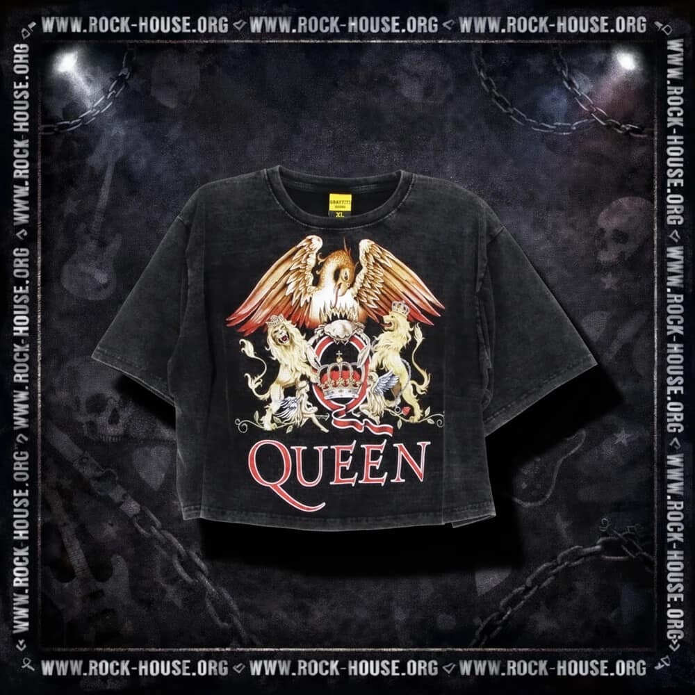 Футболка женская Queen | укороченная | варенка — Футболки