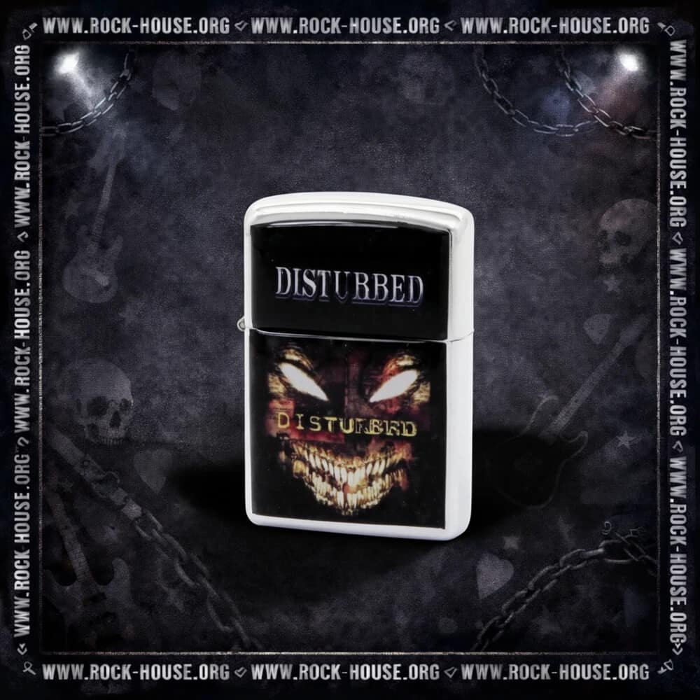 Зажигалка сувенирная Disturbed Indestructible — Зажигалки
