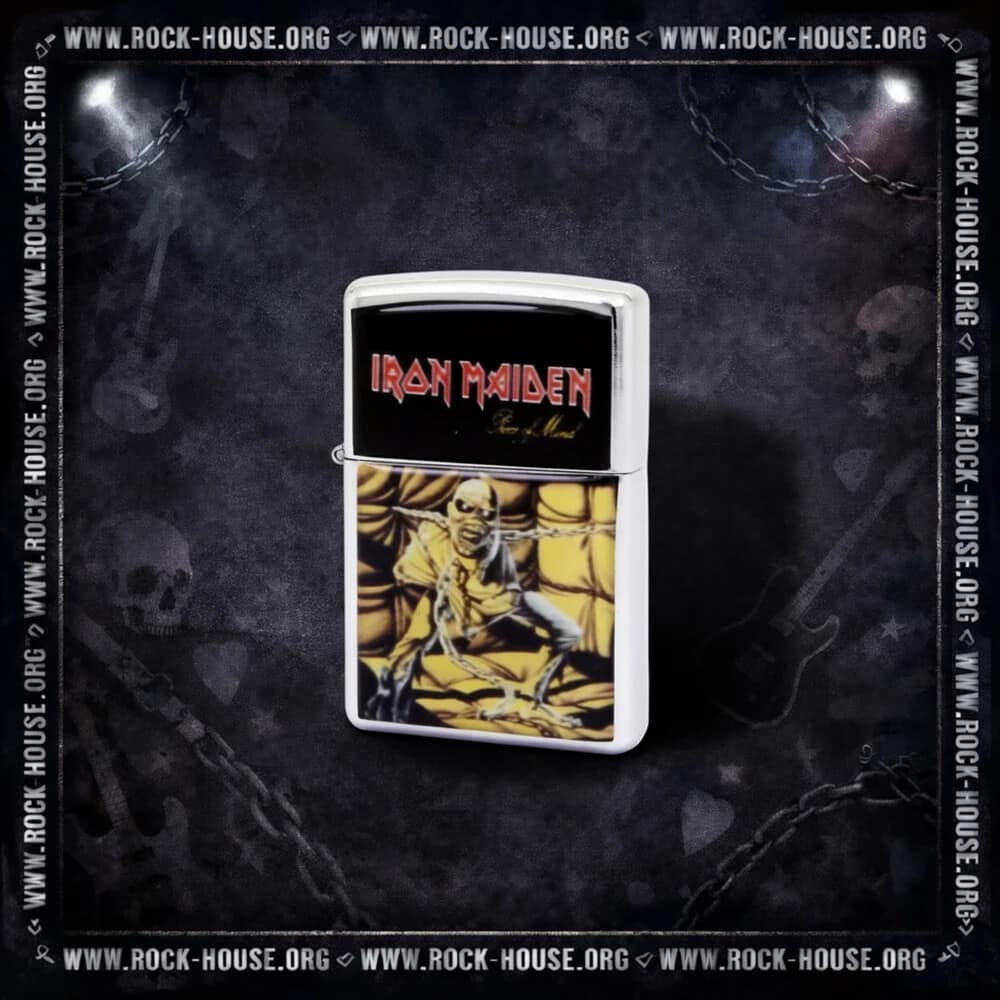 Зажигалка сувенирная Iron Maiden Piece of Mind — Зажигалки