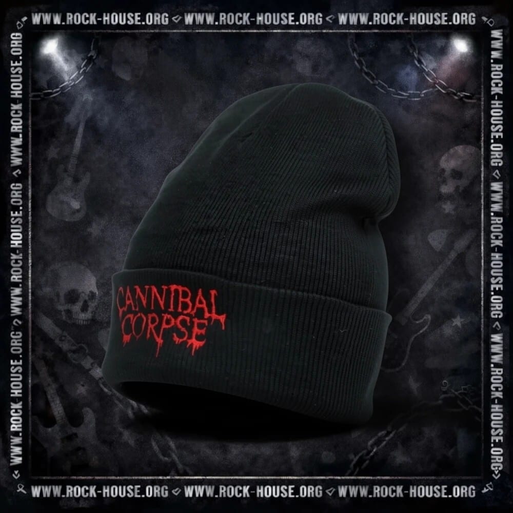 Рок-шапка Cannibal Corpse с логотипом — фото товара