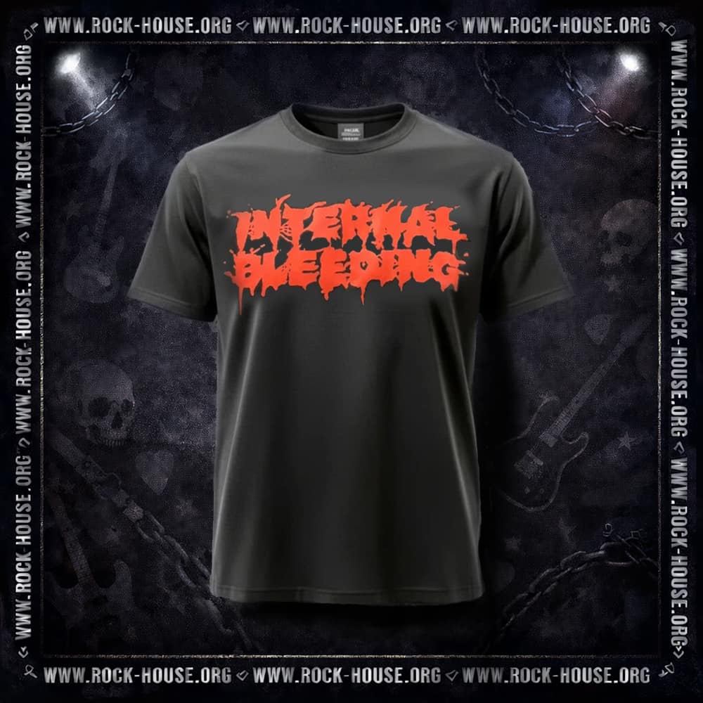 Футболка Internal Bleeding | красный логотип — Футболки