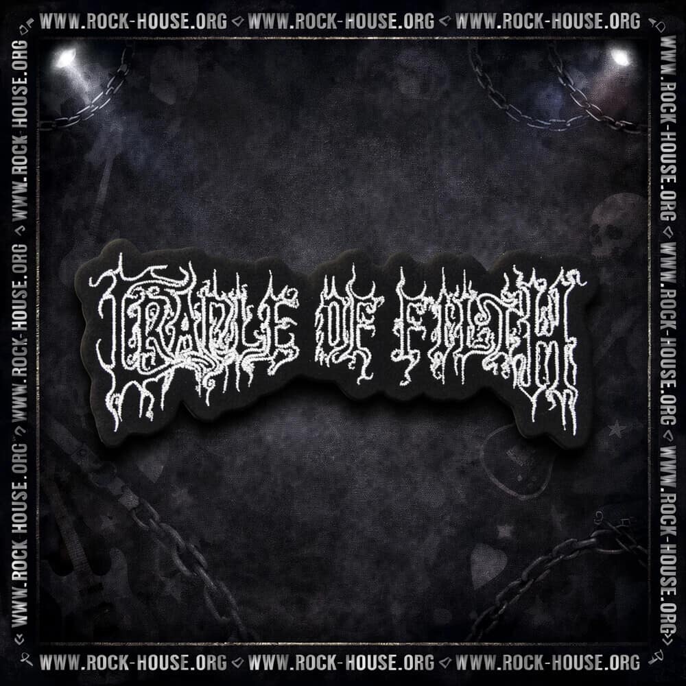 Нашивка Cradle of Filth с логотипом — Нашивки