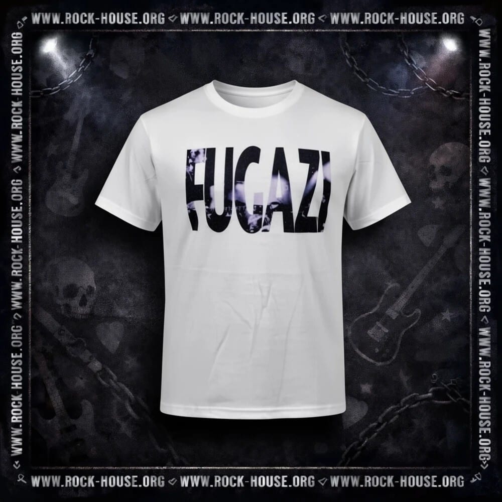 Футболка Fugazi с логотипом — фото товара