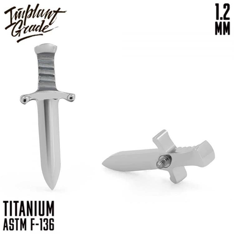 Накрутка Sword Implant Grade 1.2 мм титан — Накрутка внутр. резьба