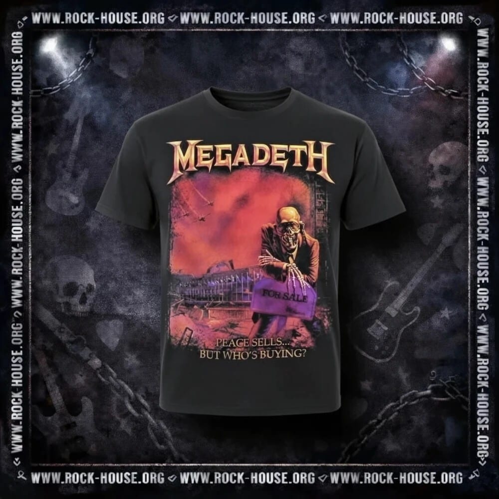 Футболка Megadeth - Peace Sells — фото товара