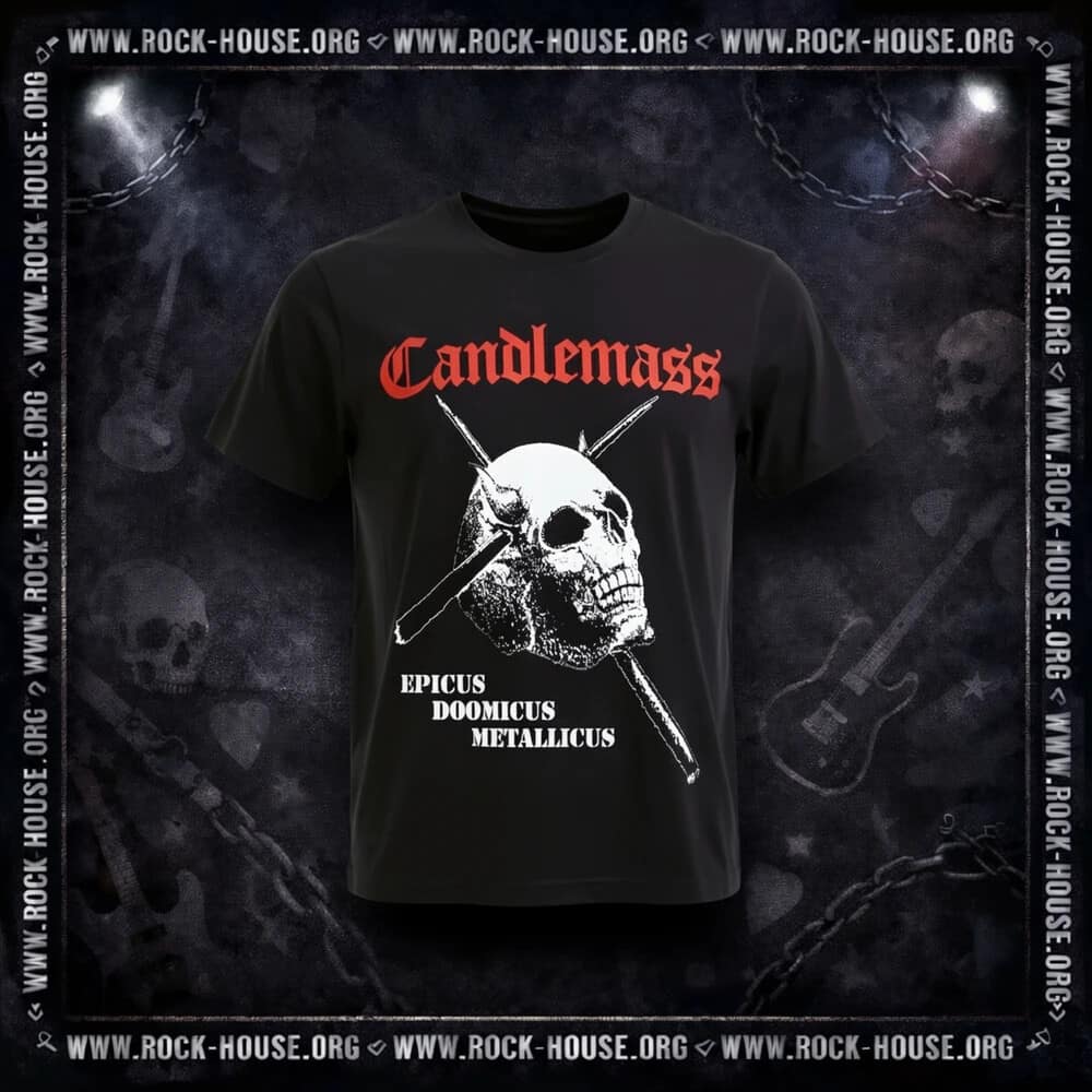 Футболка Candlemass Epicus Doomicus Metallicus — Футболки