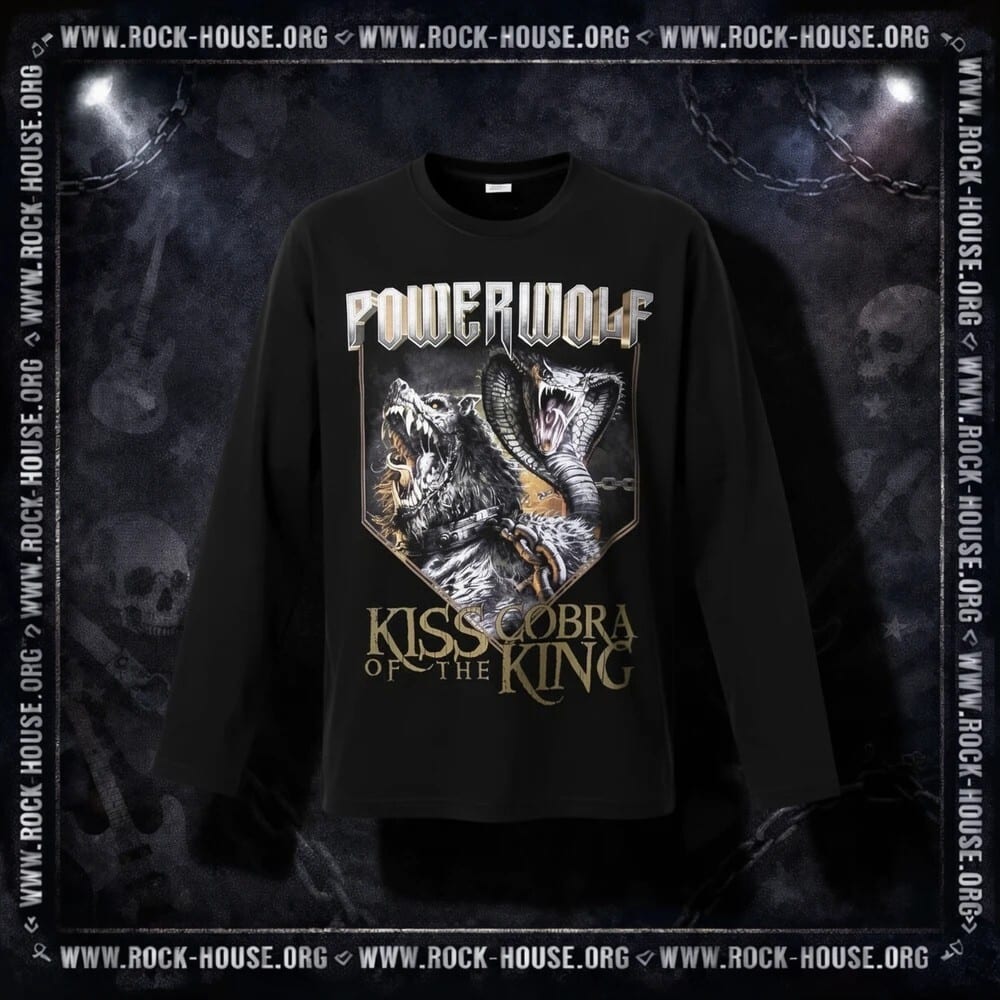 Лонгслив Powerwolf Kiss of the Cobra King — фото товара