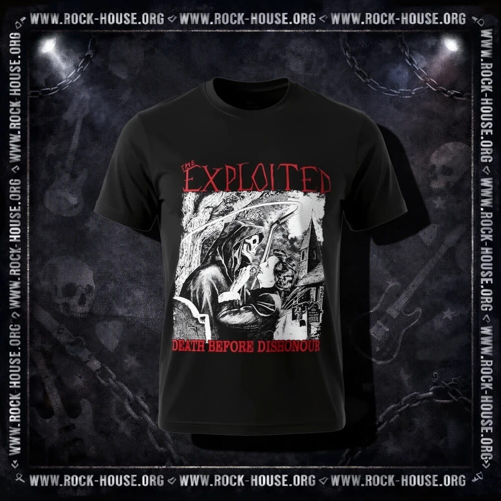 Футболка The Exploited Death Before Dishonour — фото товара