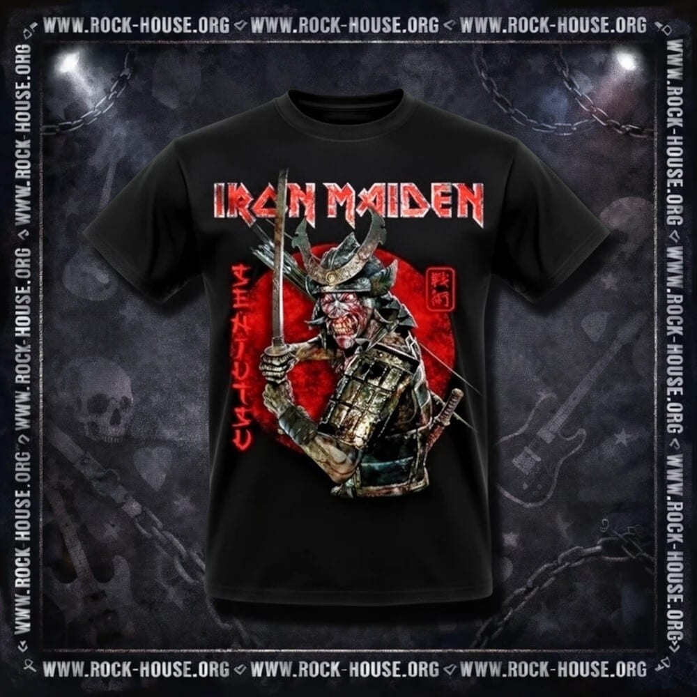 Футболка Iron Maiden Sehjutsu — фото товара