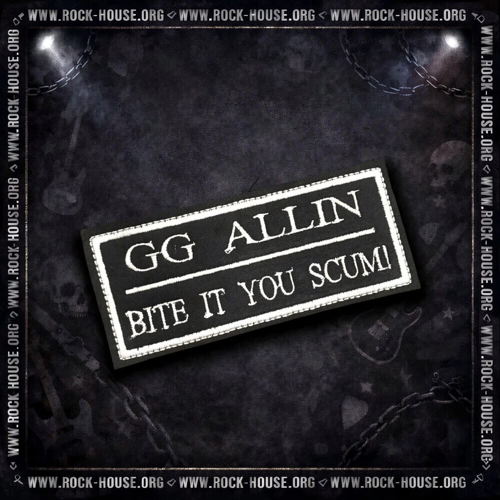 Нашивка GG Allin — фото товара