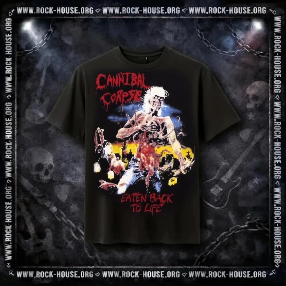 Футболка Cannibal Corpse Eaten Back To Life — Футболки