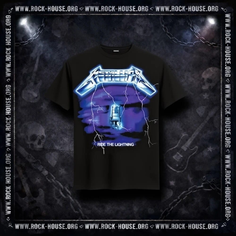 Футболка Metallica Right the Lightning — фото товара