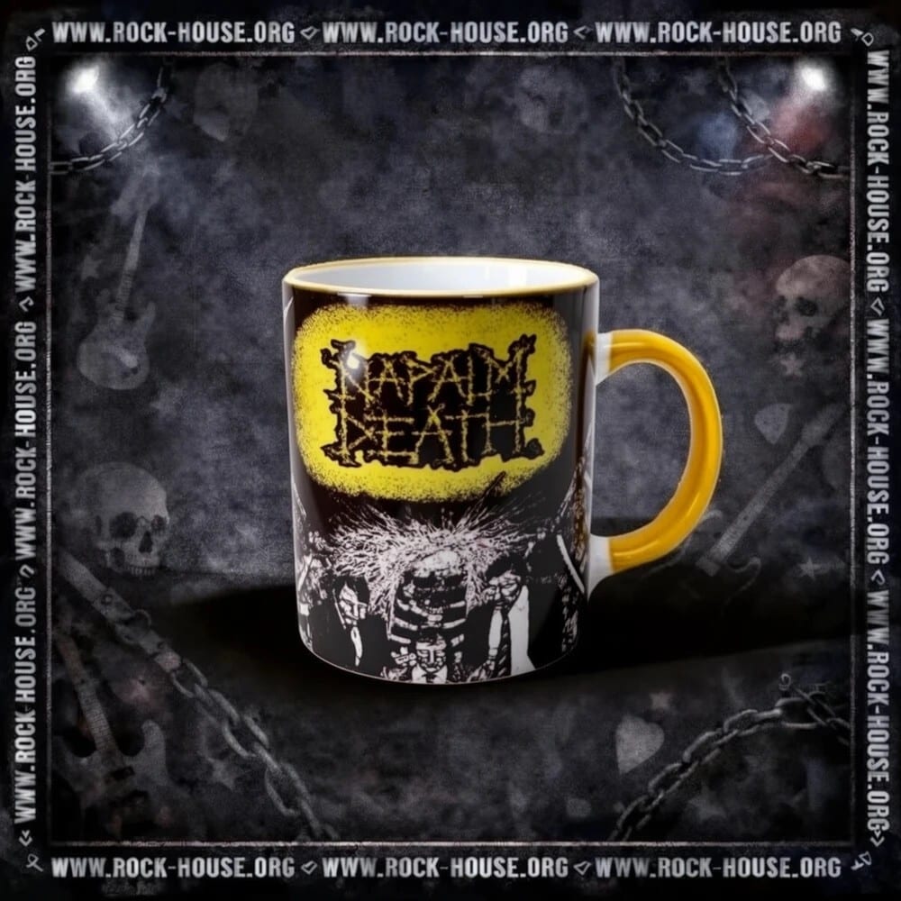 Керамическая кружка Napalm Death - Scum — фото товара