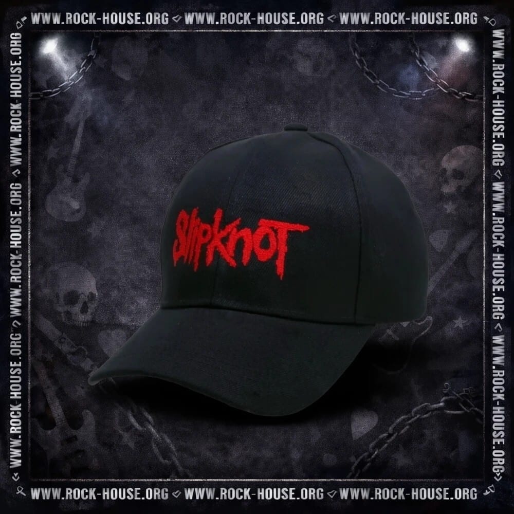Кепка Slipknot | красный логотип — фото товара