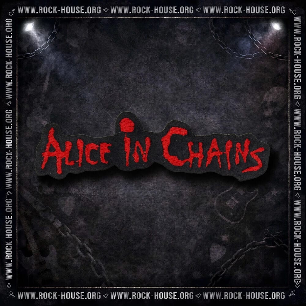 Нашивка Alice in Chains с логотипом — фото товара