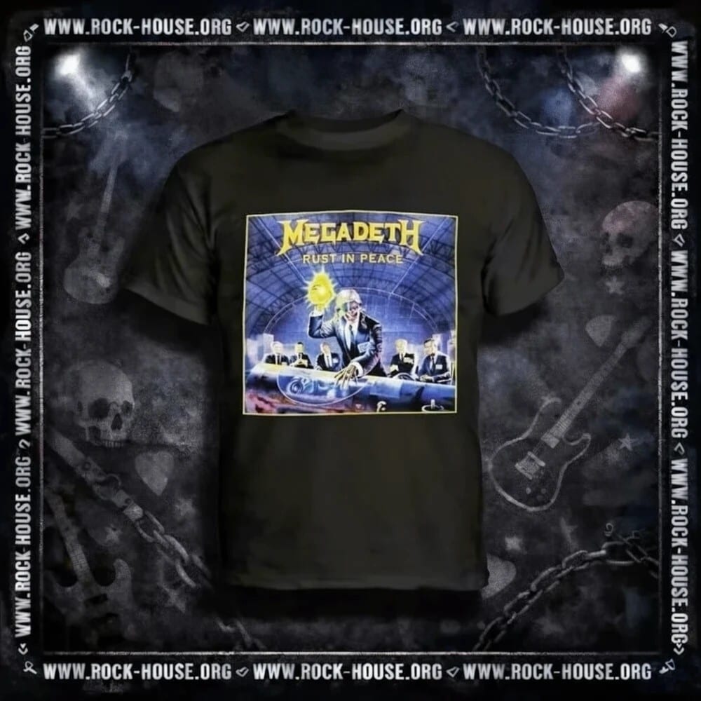 Футболка Megadeth - Rust Kvadro — фото товара